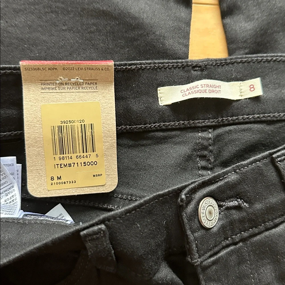 Levi's Black Jeans - Picture 4 of 7